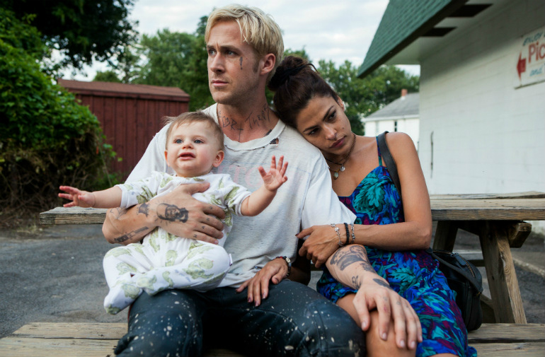 Ryan Gosling and Eva Mendes in The Place Beyond the Pines.